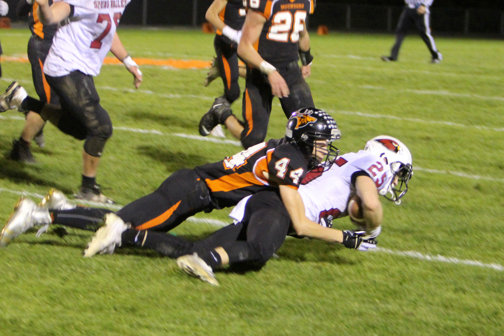 Spring Valley at Elk Mound football 10-4-19